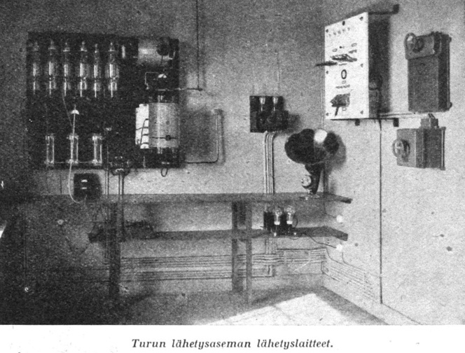 Turun 1. radioaseman lähetyslaitteet